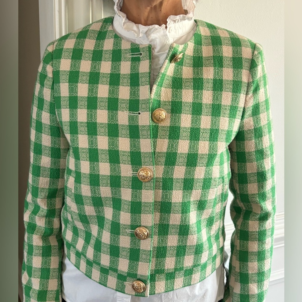 Jacket with Gold Buttons